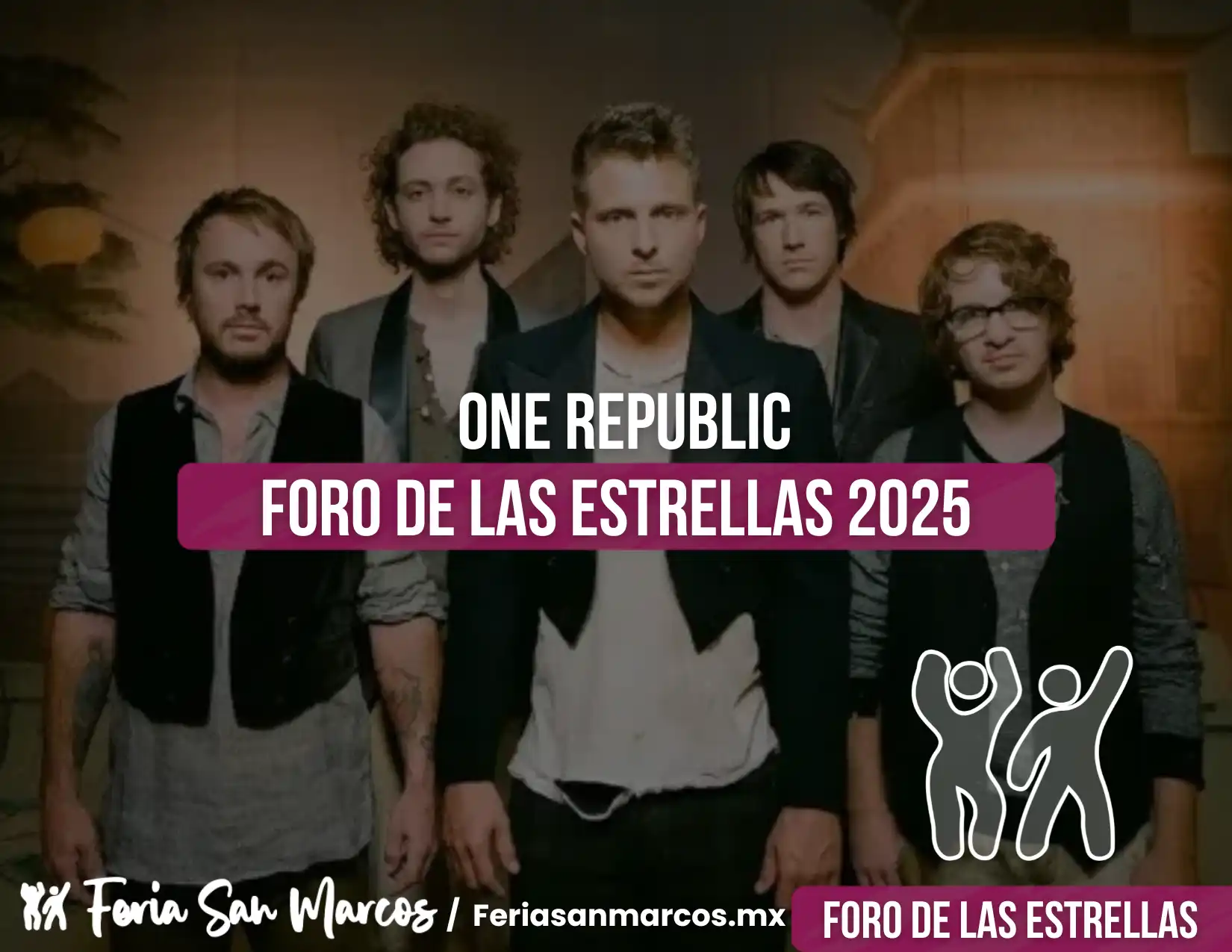 One Republic en la Feria Nacional de San Marcos 2025