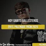 ¡Gabito Ballesteros en el Palenque de la Feria de San Marcos 2025!
