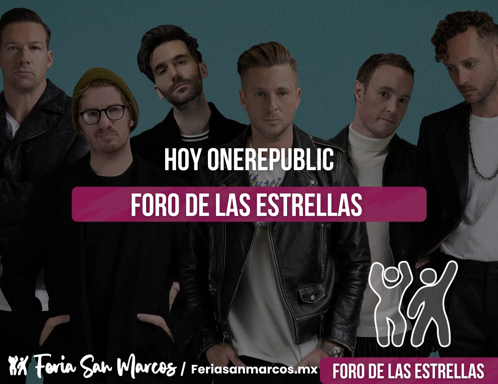 Hoy OneRepublic en el Foro de las Estrellas 2025