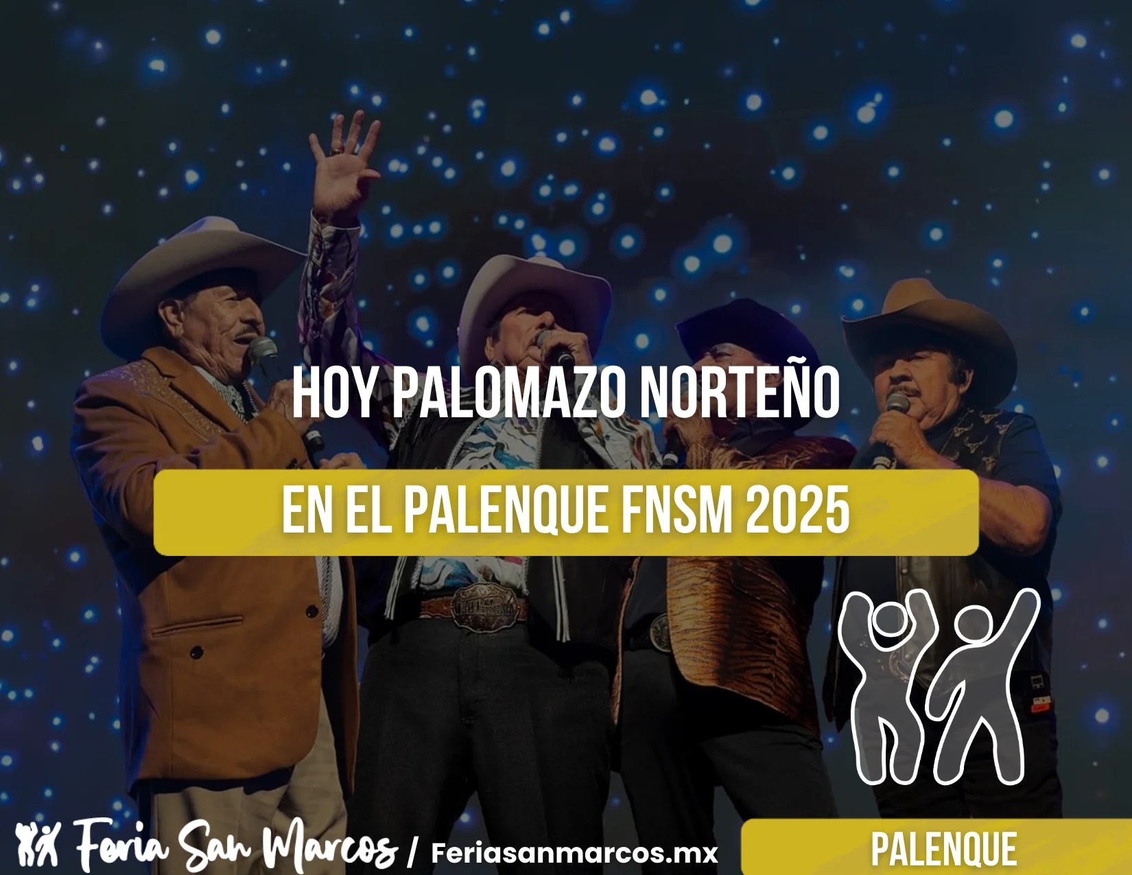 ¡Palomazo Norteño en el Palenque de la Feria de San Marcos 2025!