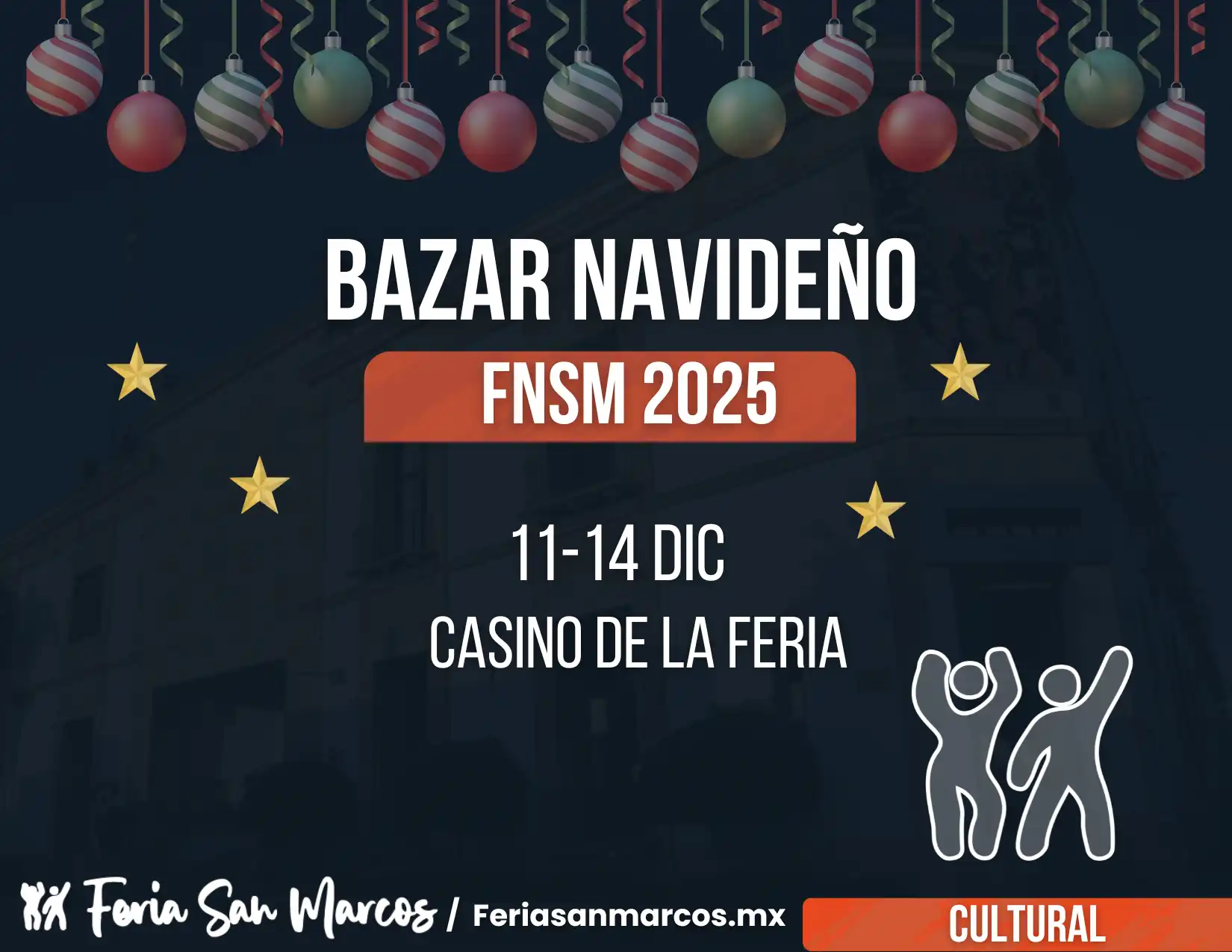 Bazar navideño FNSM 2025